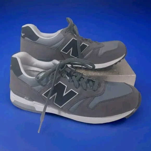 NEW Men 13D 13 D US New Balance Men'S Sneakers 565 ML575GR Grey Gray