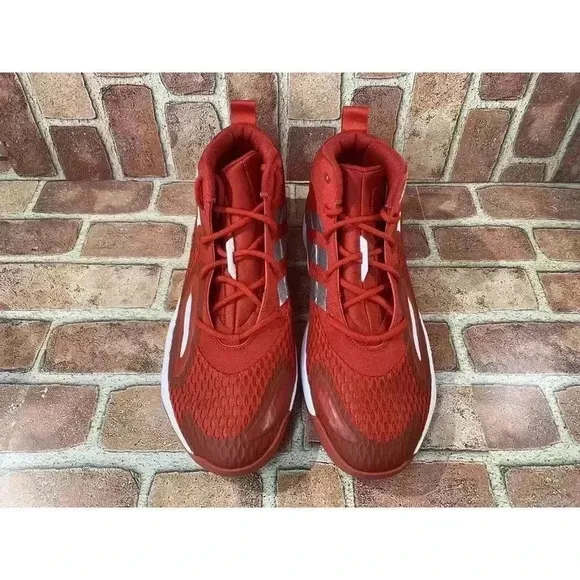 New Mens Adidas Basketball Shoes sz 13 Style  GW7934  Red