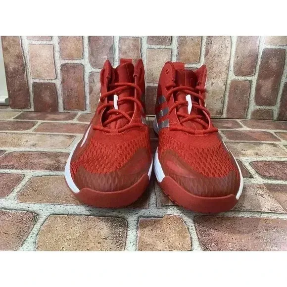 New Mens Adidas Basketball Shoes sz 13 Style  GW7934  Red