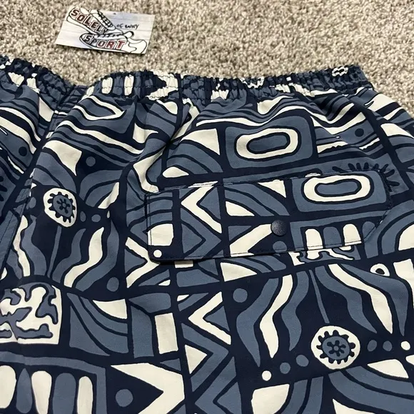 New Patagonia Baggies Long 7” Shorts Swim Trunks Board Surf Blue Mens M and L