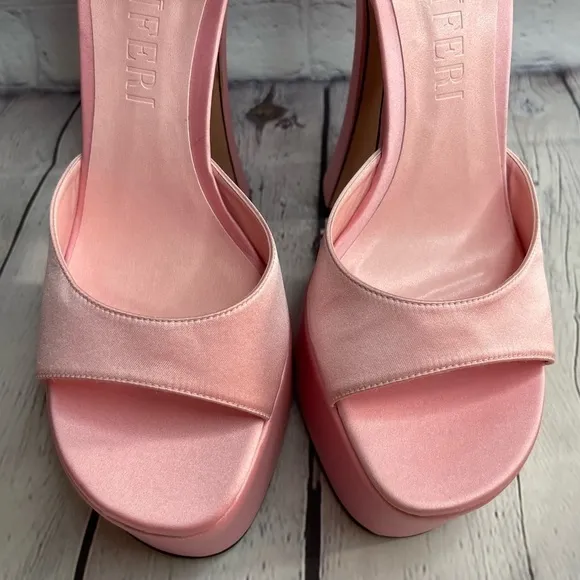 New Piferi Rosalia Ankle Strap Platform Sandals Size 39