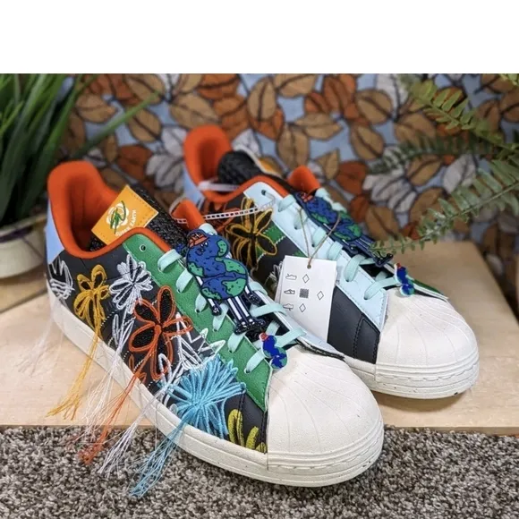 NEW Size 10 - adidas Sean Wotherspoon X SuperstarSuper Earth Mens Size 10 Shoes