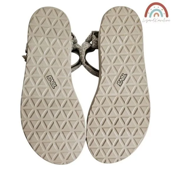New! Teva Midform Universal Platform Leopard Strappy Outdoor Sandals
