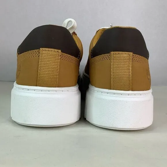 New! Timberland Laurel Low Top Lace-Up Wheat Nubuck Women’s Shoes Sz 8.5/9.5/10