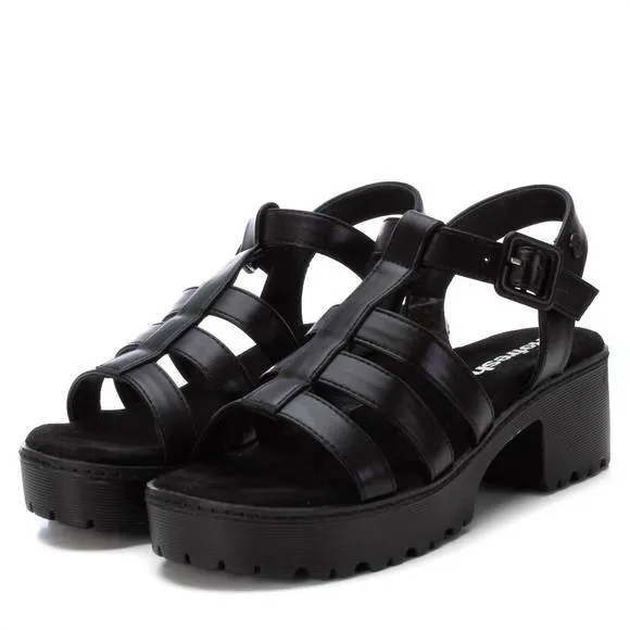 NEW XTI women's platform sandals in black