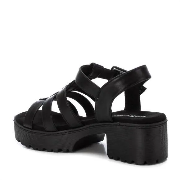 NEW XTI women's platform sandals in black