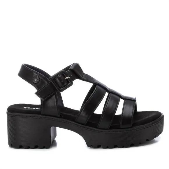 NEW XTI women's platform sandals in black
