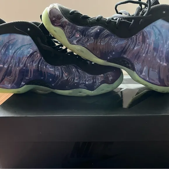 Nike Air Foamposite One NRG Galaxy Athletic Shoes Sz 9.5 OFFERS WELCOME