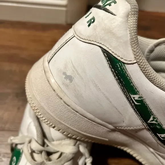 𝅺NIKE AIR FORCE 1 custom painted tennis Size 15