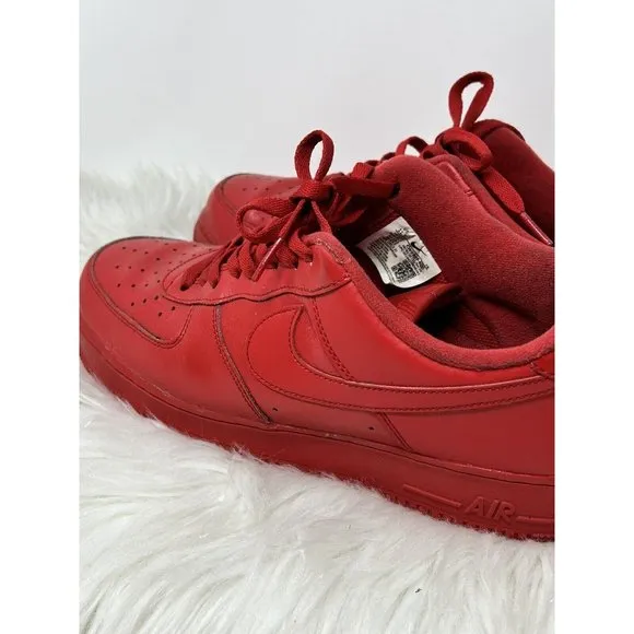 Nike Air Force 1 Low '07 LV8 “Triple Red” (CW6999-600) Men’s Size 11.5