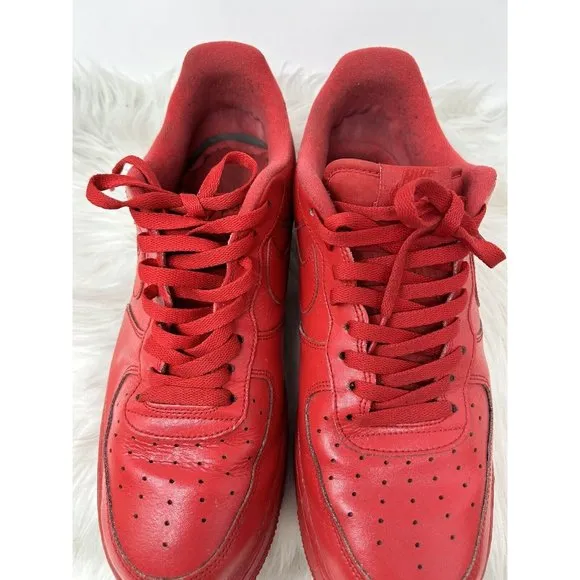 Nike Air Force 1 Low '07 LV8 “Triple Red” (CW6999-600) Men’s Size 11.5