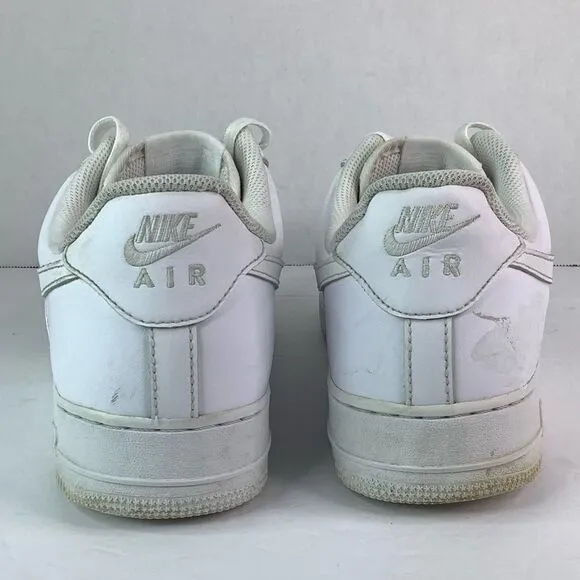Nike Air Force 1 Low Top 07 Lace Tie White 315122-111 Men’s Sneakers Sho…