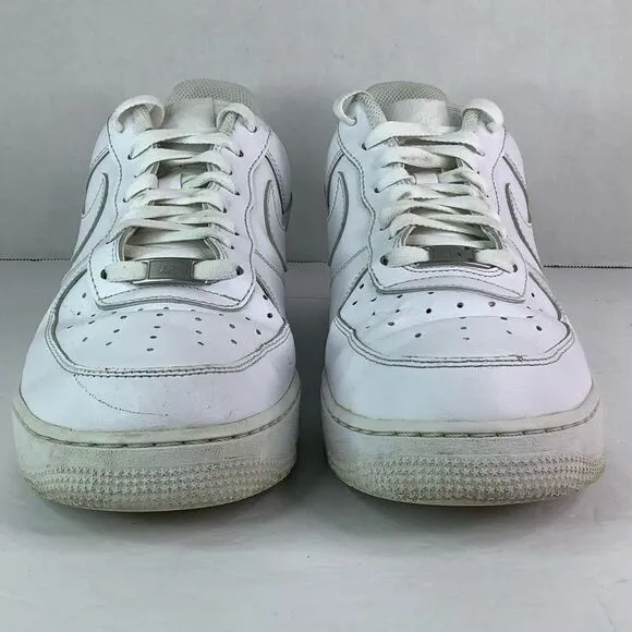 Nike Air Force 1 Low Top 07 Lace Tie White 315122-111 Men’s Sneakers Sho…