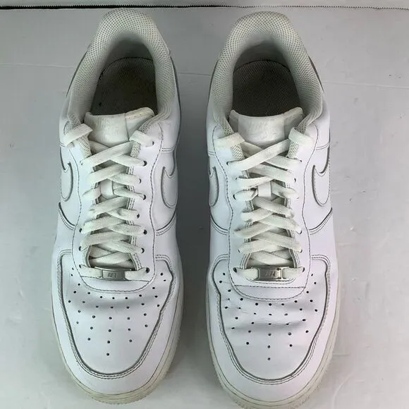 Nike Air Force 1 Low Top 07 Lace Tie White 315122-111 Men’s Sneakers Sho…