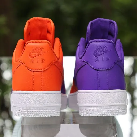 Nike Air Force 1 Orange Purple Custom