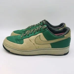Nike Air Force 1 Supreme Green Sneakers Men's 13 Low Top RARE Shoes 316077-311
