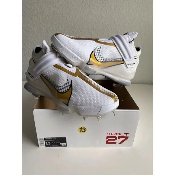 Nike Air Force Zoom Mike Trout 7 Baseball Cleats CI3134-106 Men’s Size 13