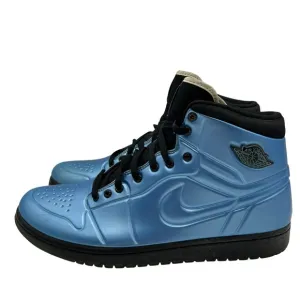 Nike Air Jordan 1 Anodized Shoes Mens Size 11 Blue Retro High Top 414823-401