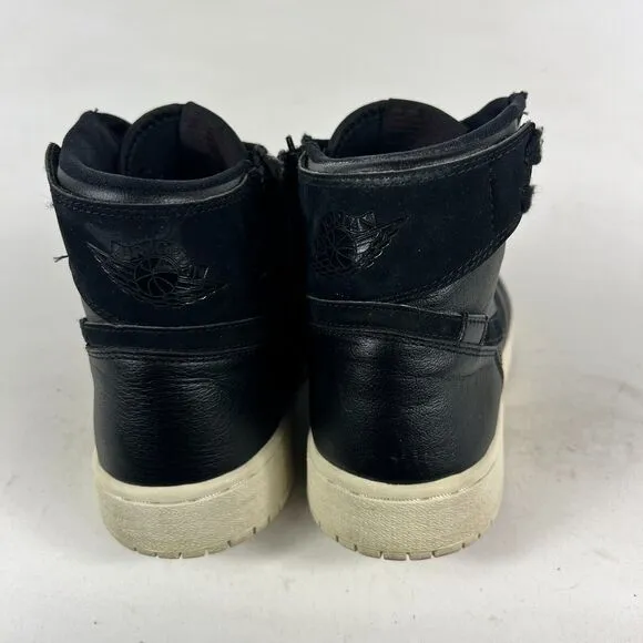 Nike Air Jordan 1 Rebel XX Sneakers Women's 8.5 Black High Top Athletic Shoes