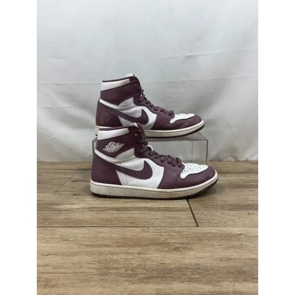 Nike Air Jordan 1 Retro High OG White Sky J Mauve Purple DZ5485-105 Men's 10
