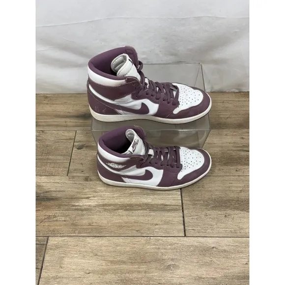 Nike Air Jordan 1 Retro High OG White Sky J Mauve Purple DZ5485-105 Men's 10