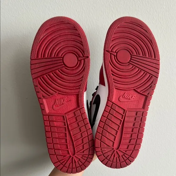 Nike Air Jordan Kids Shoes - Red and White