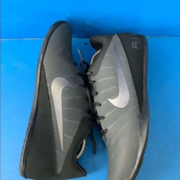 Nike Air Mavin 2 830368-003 Mens Low Top Basketball Shoes Black Gray Size 10.5