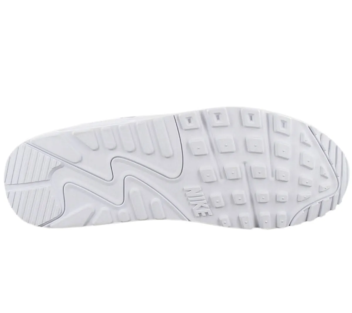 Nike Air Max 90 Leather - Triple White - Herren Sneakers Schuhe Weiß CZ5594-100