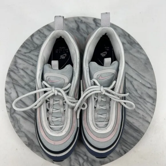 Nike Air Max 97 Ultra 17 Running Shoes Womens 8 Vast Grey Obsidian 917704-006