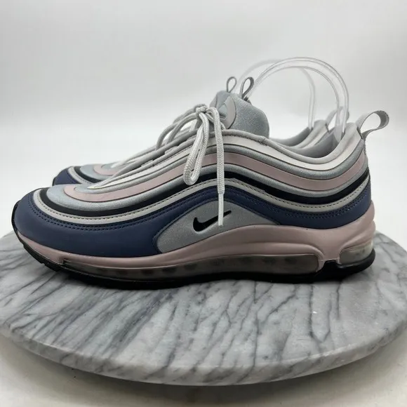 Nike Air Max 97 Ultra 17 Running Shoes Womens 8 Vast Grey Obsidian 917704-006