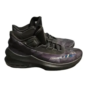 NIKE AIR MAX INFURIATE Men's 10 Mid Black Anthracite Camo Basketball Shoes