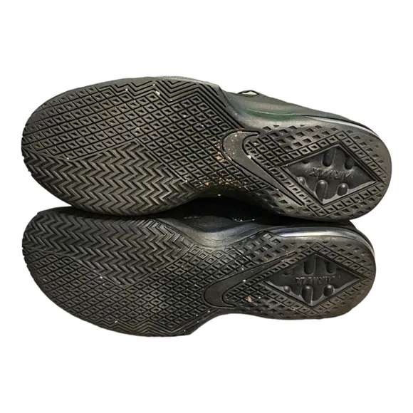 NIKE AIR MAX INFURIATE Men's 10 Mid Black Anthracite Camo Basketball Shoes