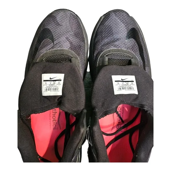 NIKE AIR MAX INFURIATE Men's 10 Mid Black Anthracite Camo Basketball Shoes