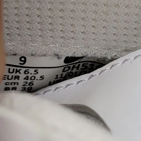 Nike Air Max Pre-Day LX White Black Silver DH5106-100  Men's Size 9