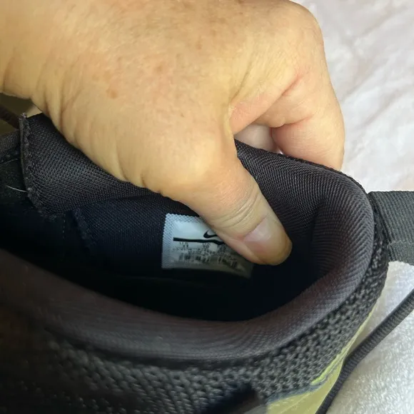 Nike Air Money Olive Black Athletic Shoes
