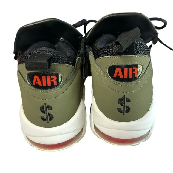 Nike Air Money Olive Black Athletic Shoes