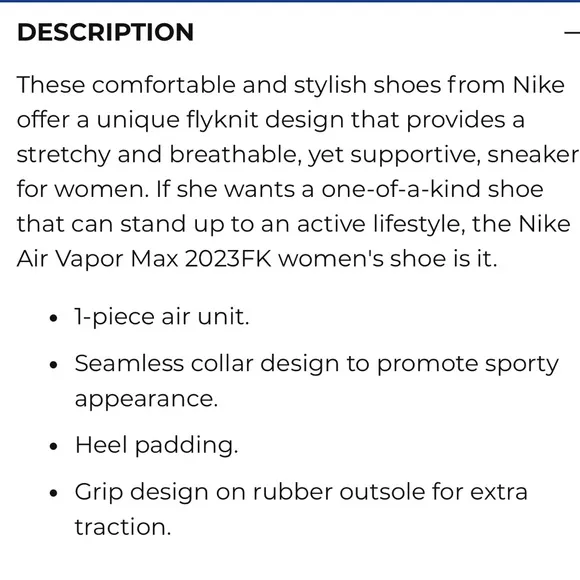 🆕🌟Nike Air Vapormax 2023 FK Women’s 🌟
