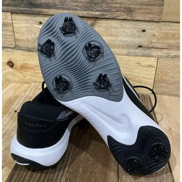 Nike Air Zoom Victory Pro Black Leather PGA Tiger Golf Shoes DV6800 Mens 10.5