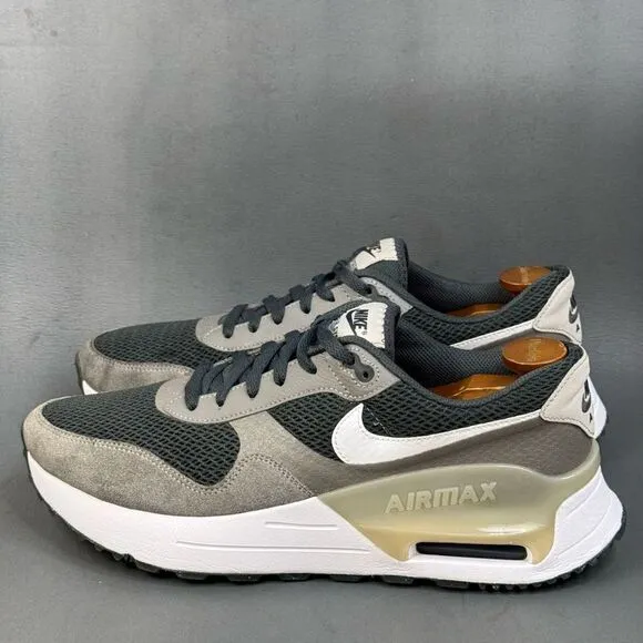 Nike Air Max SYSTM 'Dark Smoke Grey' athletic sneaker shoes men’s size 12
