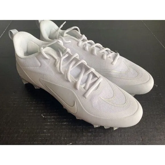 Nike Alpha Huarache 8 Pro Lacrosse Cleats CW4439-110 White Men’s Size 13
