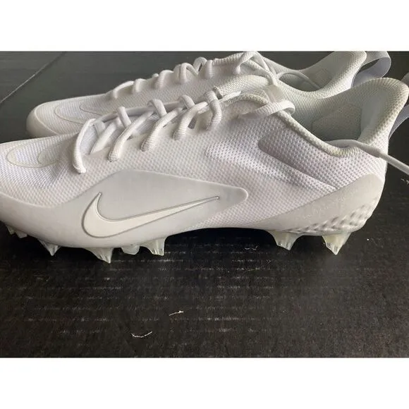 Nike Alpha Huarache 8 Pro Lacrosse Cleats CW4439-110 White Men’s Size 13
