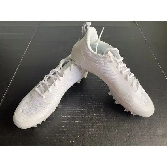 Nike Alpha Huarache 8 Pro Lacrosse Cleats CW4439-110 White Men’s Size 13
