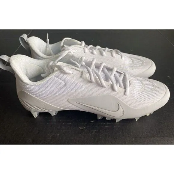 Nike Alpha Huarache 8 Pro Lacrosse Cleats CW4439-110 White Men’s Size 13