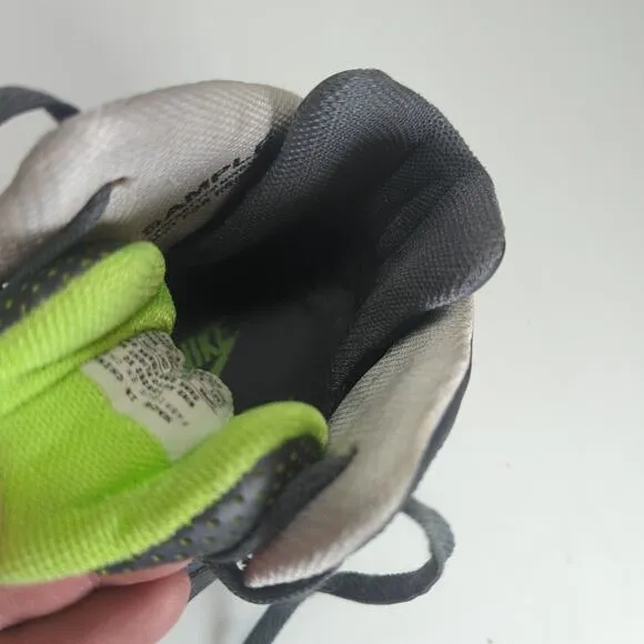 Nike Auto Flight Hi Grey Electric Green Sample Pair Size 8