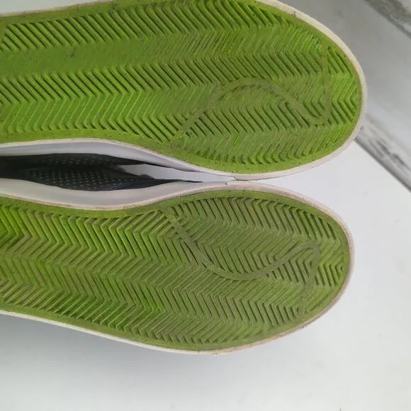 Nike Auto Flight Hi Grey Electric Green Sample Pair Size 8