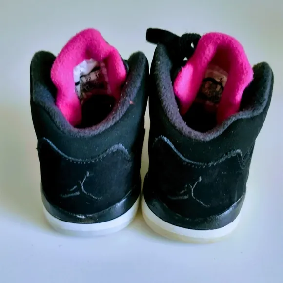 NIKE Baby Air Jordan 5 Retro Girls Shoes