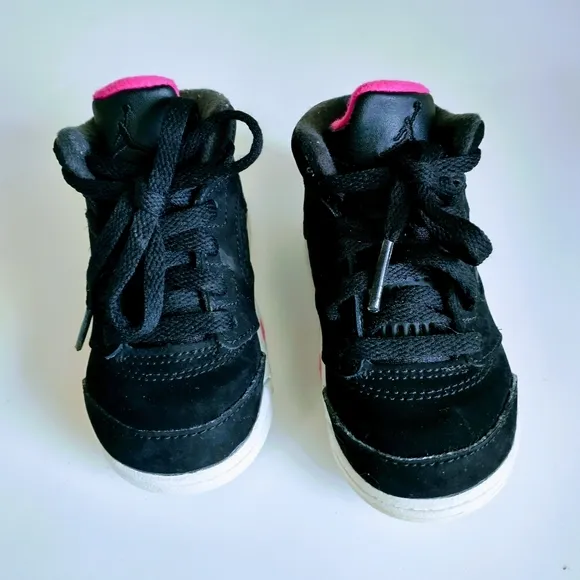 NIKE Baby Air Jordan 5 Retro Girls Shoes