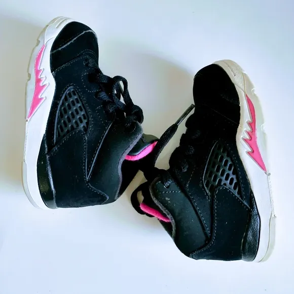 NIKE Baby Air Jordan 5 Retro Girls Shoes