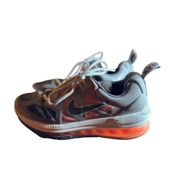Nike Big Kids Air Max Genome Running Athletic Sneaker Shoes Mango
