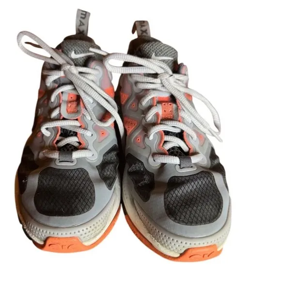 Nike Big Kids Air Max Genome Running Athletic Sneaker Shoes Mango